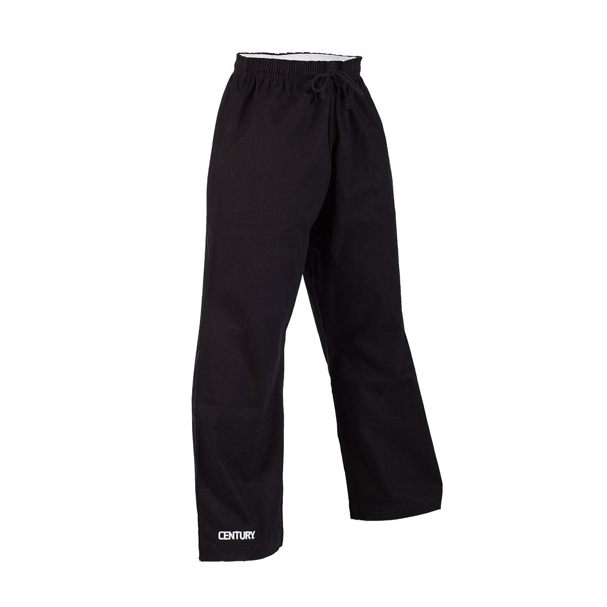 10 oz. Middleweight Brushed Cotton Elastic Waist Pants - Black 10-oz-middleweight-brushed-cotton-elastic-waist-pants-401709