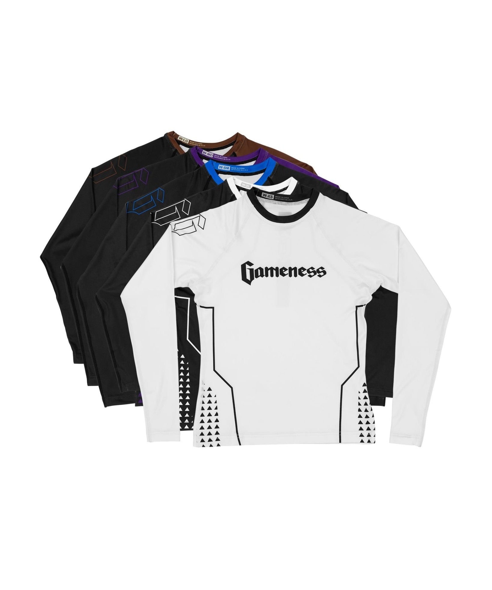 Gameness Women's Long Sleeve Ranked Rash Guard gameness-womens-long-sleeve-ranked-rash-guard-969028
